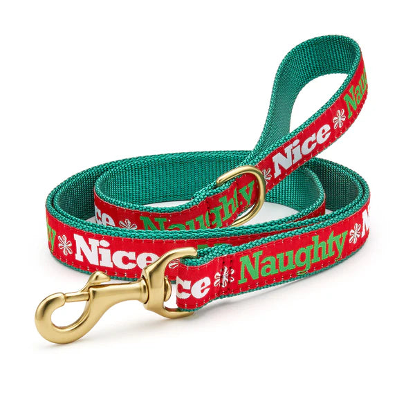 Naughty and Nice Dog Lead