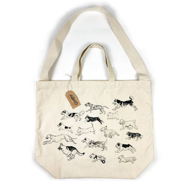 Dog Run Tote Bag