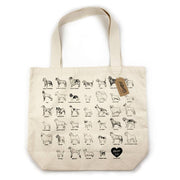 Dog Breed Tote