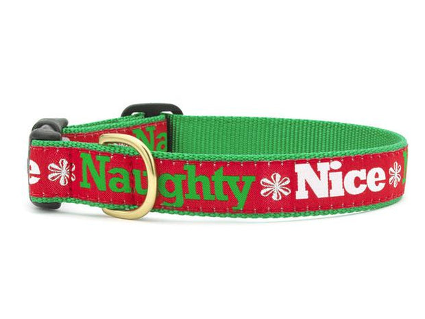 Naughty and Nice Dog Collar